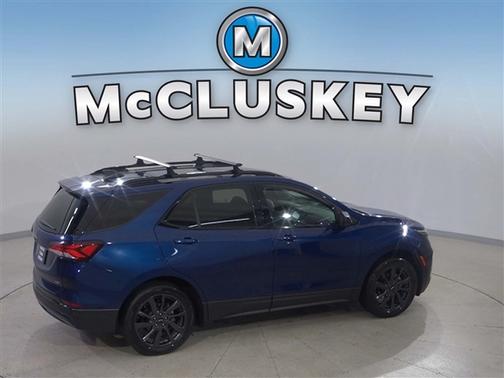 Blue Glow Metallic 2023 Chevrolet Equinox FWD RS