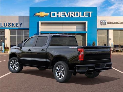 Black 2026 Chevrolet Silverado 1500 Custom