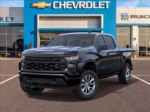 Black 2026 Chevrolet Silverado 1500 Custom