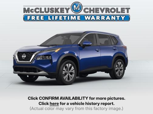 Caspian Blue Metallic 2023 Nissan Rogue SV