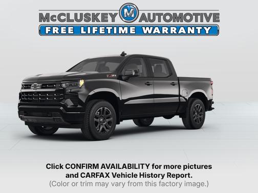 Black 2024 Chevrolet Silverado 1500 RST
