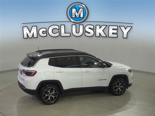Bright White Clearcoat 2025 Jeep Compass Limited