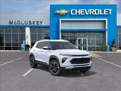 Summit White 2026 Chevrolet Trailblazer LT