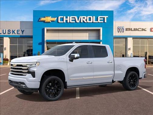 Polar White Tricoat 2026 Chevrolet Silverado 1500 High Country