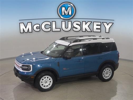 Peak Blue 2023 Ford Bronco Sport Heritage Limited