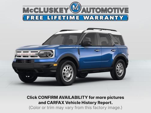Peak Blue 2023 Ford Bronco Sport Heritage Limited