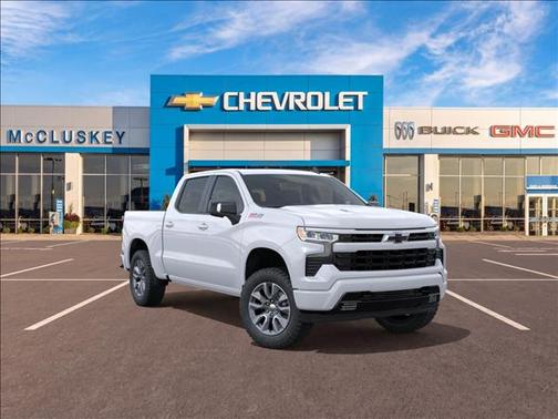 Summit White 2025 Chevrolet Silverado 1500 RST