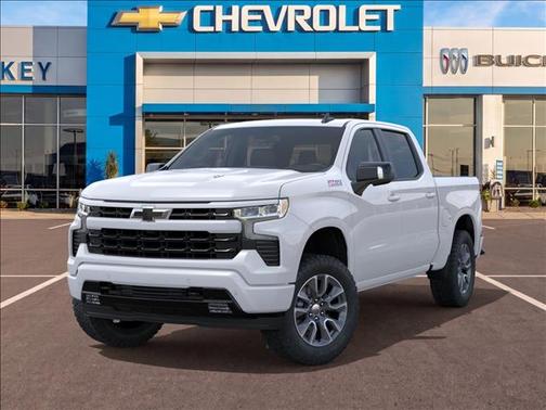 Summit White 2025 Chevrolet Silverado 1500 RST