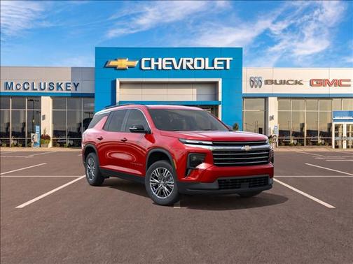 Radiant Red Tintcoat 2026 Chevrolet Traverse LT