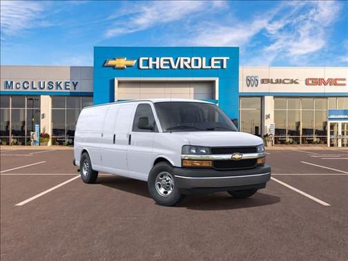 Summit White 2026 Chevrolet Express 2500 Work Van