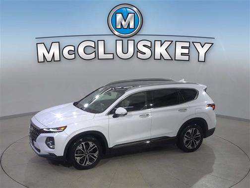 Quartz White 2020 Hyundai SANTA FE Limited 2.0T