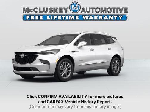 White Frost Tricoat 2023 Buick Enclave Avenir AWD