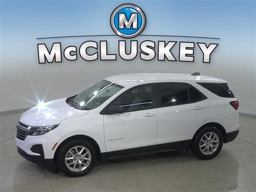 Summit White 2023 Chevrolet Equinox LS