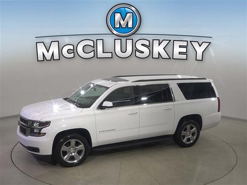 Summit White 2019 Chevrolet Suburban LT