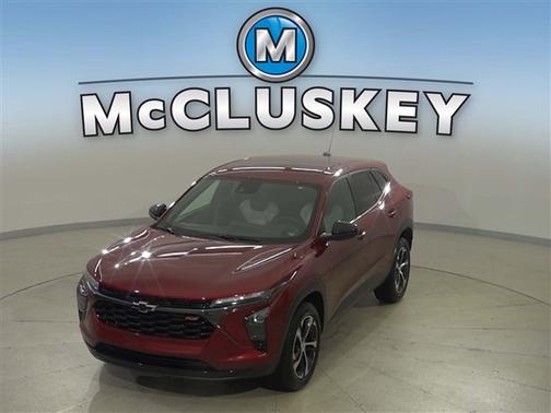 Crimson Metallic 2024 Chevrolet Trax FWD 1RS