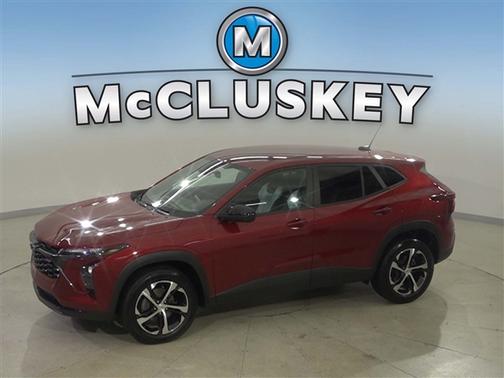 Crimson Metallic 2024 Chevrolet Trax FWD 1RS