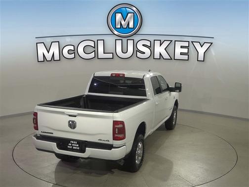 Bright White Clearcoat 2024 RAM 2500 Laramie Crew Cab 4x4 6'4' Box