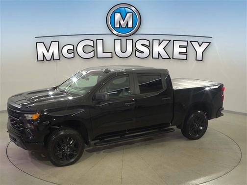 Black 2026 Chevrolet Silverado 1500 Custom Trail Boss