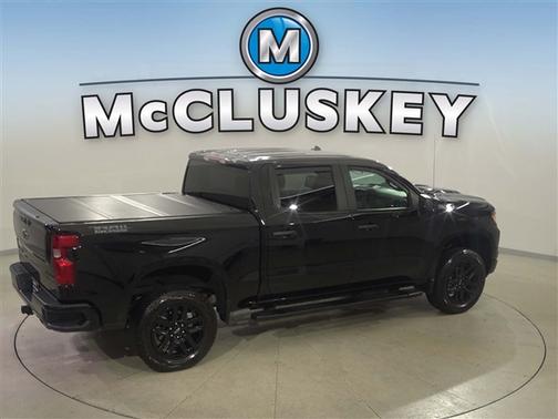 Black 2026 Chevrolet Silverado 1500 Custom Trail Boss