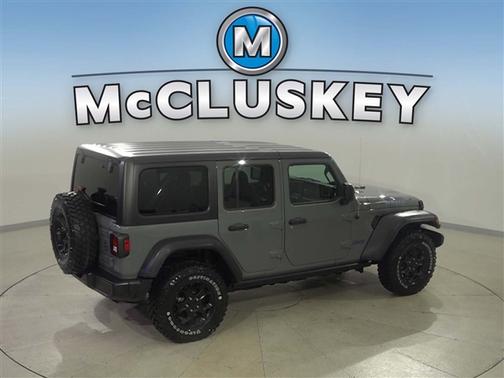Sting-Gray Clearcoat 2023 Jeep Wrangler 4xe Base