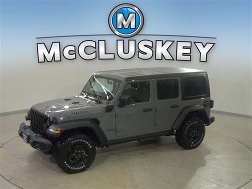 Sting-Gray Clearcoat 2023 Jeep Wrangler 4xe Base