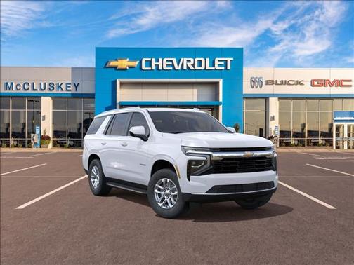 Summit White 2026 Chevrolet Tahoe LS