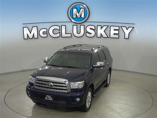 Nautical Blue Metallic 2008 Toyota Sequoia Platinum