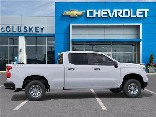 Summit White 2026 Chevrolet Silverado 1500 WT