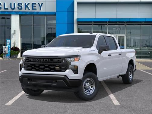 Summit White 2026 Chevrolet Silverado 1500 WT