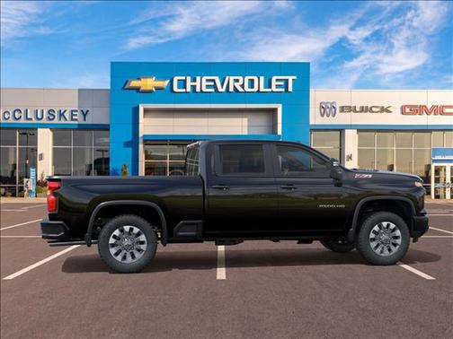 Black 2026 Chevrolet Silverado 2500 Custom