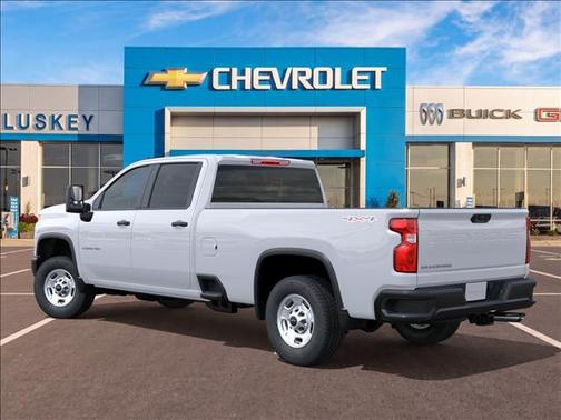 Summit White 2026 Chevrolet Silverado 2500 Crew Cab, Long Bed, WT, 4WD
