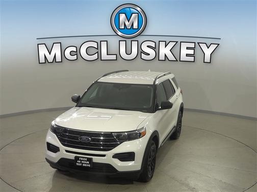 STAR WHITE MET TRI-COAT 2022 Ford Explorer XLT