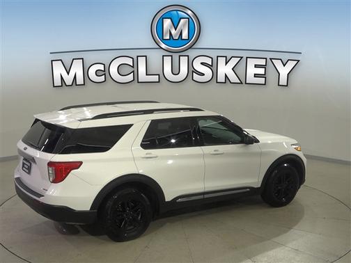 STAR WHITE MET TRI-COAT 2022 Ford Explorer XLT