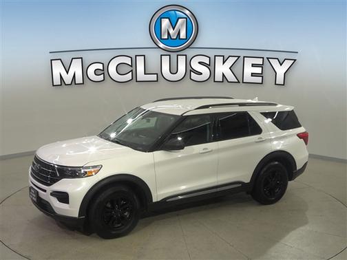 STAR WHITE MET TRI-COAT 2022 Ford Explorer XLT