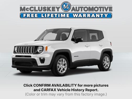 Alpine White Clearcoat 2023 Jeep Renegade Upland