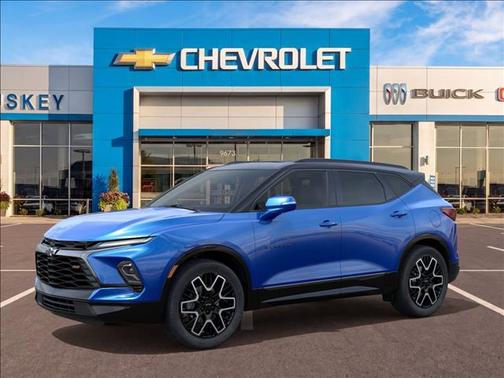 Riptide Blue Metallic 2026 Chevrolet Blazer RS