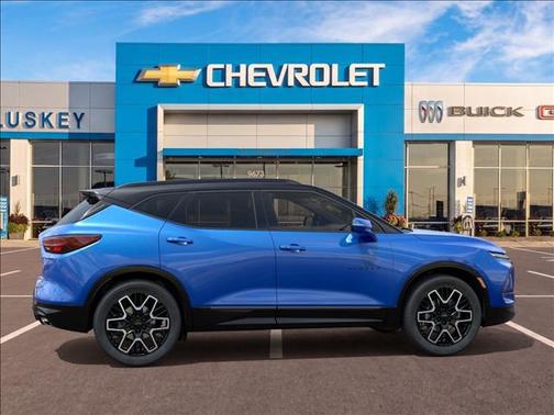 Riptide Blue Metallic 2026 Chevrolet Blazer RS