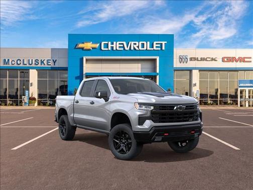 Sterling Gray Metallic 2026 Chevrolet Silverado 1500 LT Trail Boss