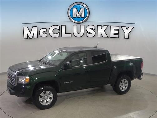 Emerald Green Metallic 2015 GMC Canyon SLE