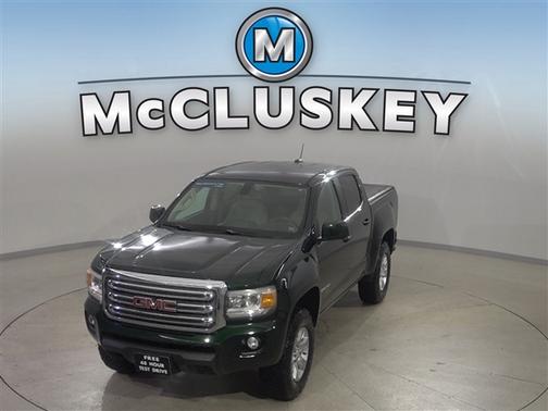 Emerald Green Metallic 2015 GMC Canyon SLE