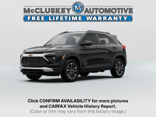 Mosaic Black Metallic 2025 Chevrolet Trailblazer LT