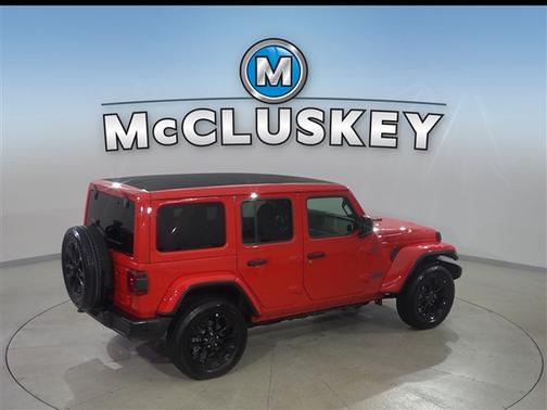 Firecracker Red Clearcoat 2025 Jeep Wrangler 4xe Sahara