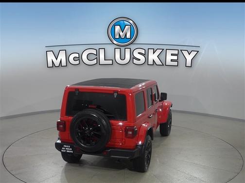 Firecracker Red Clearcoat 2025 Jeep Wrangler 4xe Sahara