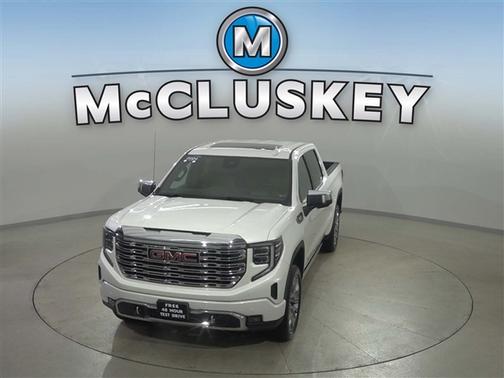 White Frost Tricoat 2024 GMC Sierra 1500 Denali