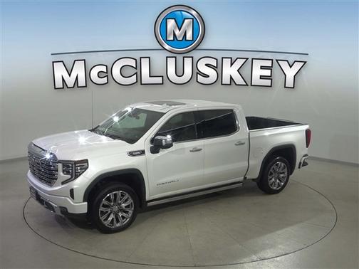 White Frost Tricoat 2024 GMC Sierra 1500 Denali