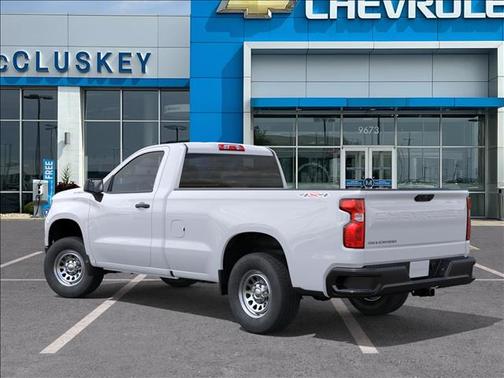 Summit White 2026 Chevrolet Silverado 1500 WT