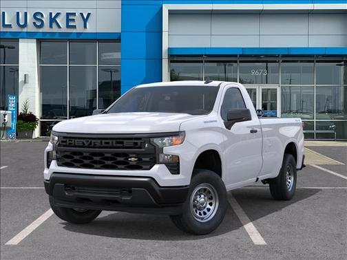 Summit White 2026 Chevrolet Silverado 1500 WT