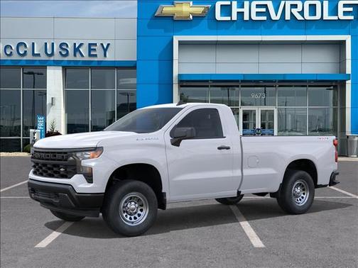 Summit White 2026 Chevrolet Silverado 1500 WT