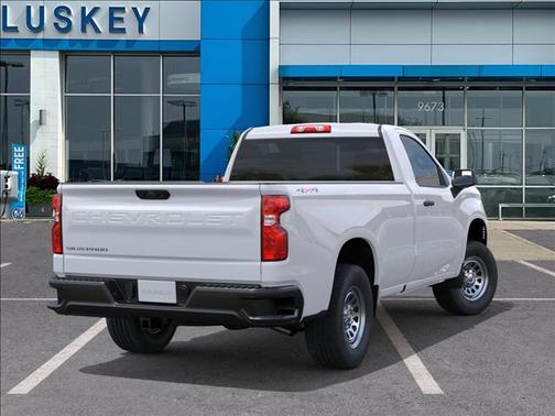 Summit White 2026 Chevrolet Silverado 1500 WT