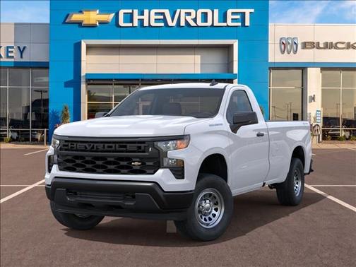 Summit White 2026 Chevrolet Silverado 1500 WT